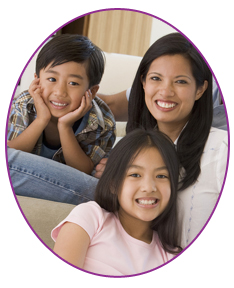 stock photo asian family